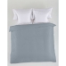 Housse de Couette Alexandra House Living Acier Gris acier 240 x 220 cm