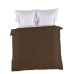 Housse de Couette Alexandra House Living Marron Chocolat 260 x 240 cm