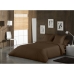 Housse de Couette Alexandra House Living Marron Chocolat 260 x 240 cm