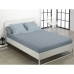 Juego de Sábanas Alexandra House Living Acero Gris Acero Cama de 135/140 3 Piezas