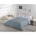 Housse de Couette Alexandra House Living Gris 220 x 220 cm Réversible Bicolore