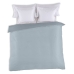 Copripiumino Alexandra House Living Grigio 220 x 220 cm Reversibile Bicolore