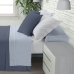 Bedding set Alexandra House Living Greta Blue Double 3 Pieces