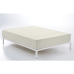 Fitted bottom sheet Alexandra House Living Cream 105 x 200 cm