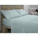 Drap housse Alexandra House Living QUTUN Bleu clair 200 x 200 cm 200 x 1 x 200 cm