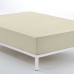 Fitted bottom sheet Alexandra House Living Beige 105 x 200 cm