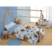 Set di copripiumino Alexandra House Living Animals Multicolore Singolo 2 Pezzi