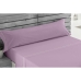 Jeu de draps Alexandra House Living Mauve Lit 2 persones