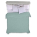 Housse de Couette Alexandra House Living Eau Vert clair 260 x 240 cm