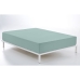 Fitted bottom sheet Alexandra House Living Aquamarine 90 x 200 cm