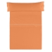 Jeu de draps Alexandra House Living Orange Lit 1 persone