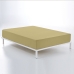 Fitted bottom sheet Alexandra House Living Light brown 160 x 190/200 cm 160 x 200 x 30 cm