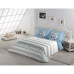 Bettdeckenbezug Alexandra House Living Vinia Blau 260 x 240 cm