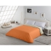 Bettdeckenbezug Alexandra House Living Orange 260 x 240 cm Reversibel zweifarbig