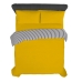 Nordic cover Alexandra House Living Mustard 150 x 220 cm