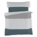 Комплект чехлов для одеяла Alexandra House Living Белый Серый 90 кровать 2 Предметы