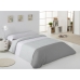 Комплект чехлов для одеяла Alexandra House Living Белый Серый 105 кровать 2 Предметы