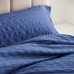 Dekbedovertrek set Alexandra House Living Amán Blauw Bed van 135/140 2 Onderdelen