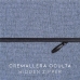 Capa de travesseiro Eysa VALERIA Azul 45 x 45 cm
