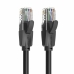 Cable Ethernet LAN Vention 3 m Negro