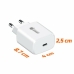 Ładowarka ścienna + kabel-USB-C PcCom Biały 20 W