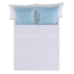 Kissenbezug Alexandra House Living Blau Celeste 55 x 55 + 5 cm