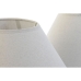 Купол на Лампа Home ESPRIT лен Метал 45 x 45 x 21 cm (2 броя)