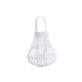 Felinar DKD Home Decor Bela Pisana Kovina Bambus Kristal Urban 30 x 40 cm 29 x 29 x 34 cm