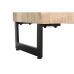 Mobile TV DKD Home Decor Naturale Nero Metallo Legno di mango (150 x 40 x 65 cm)