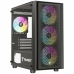 Caja Semitorre ATX Tempest Rampart  Negro