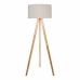 Floor Lamp EDM 32159 50 x 150 cm Wood Cloth E27