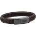 Armbånd for Menn Police PJ26268BLB.02-L Lær 19 cm