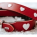 Hondenhalsband Hunter Love S/M 35-40 cm Rojo/Blanco