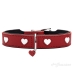 Hondenhalsband Hunter Love S/M 35-40 cm Rojo/Blanco