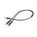 Audio Jack Kabel (3,5 mm) Delilnik GEMBIRD CCA-417M 20 cm