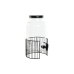 Drankdispenser Home ESPRIT Zwart Metaal Kristal 5,5 L 21 x 21 x 37 cm