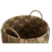 Basketballsett Home ESPRIT Naturell Sjøgress Naturfiber Boho 43 x 43 x 39 cm (2 Deler)