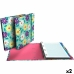 Gyűrűs iratgyűjtő Grafoplas Carpebook Flowers Zöld A4 (2 egység)