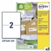 Етикети за принтер Avery LR7168 Бял 100 Листи 199,6 x 143,5 mm (5 броя)