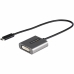 Adapter USB C v DVI Startech CDP2DVIEC Črna Srebrna Črna/Srebrna