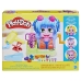 Jogo de Plasticina Hasbro Playdoh Acessórios 6 Botes Cabeleireiro