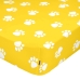 Fitted sheet HappyFriday MR FOX Yellow 70 x 140 x 14 cm