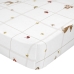 Fitted sheet HappyFriday Woods animals White Multicolour 70 x 140 x 14 cm
