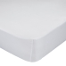 Fitted sheet HappyFriday BASIC KIDS White 70 x 140 x 14 cm