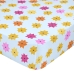 Onderlaken HappyFriday MR FOX Blauw Multicolour 60 x 120 x 14 cm Blommor