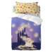 Bettlaken HappyFriday MR FOX Blau Bunt 60 x 120 x 14 cm Blomster