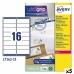 Sildiprinter Avery L7162 Valge 15 Lehed 99,1 x 33,9 mm (5 Ühikut)