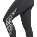 Legginsy Sportowe Damskie Reebok Czarny