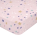 bundplastik HappyFriday MINI Multifarvet Pink 60 x 120 x 14 cm Stjerner