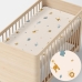 Bunntrekk HappyFriday MINI Beige Flerfarget 60 x 120 x 14 cm dyr